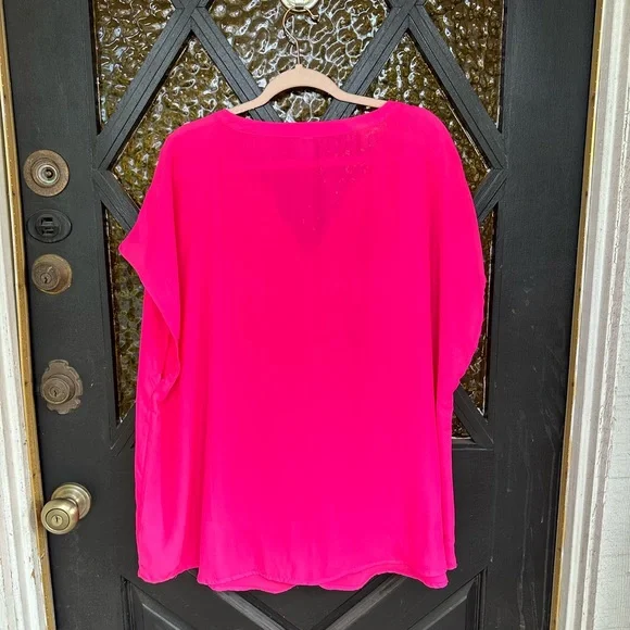 Neon pink Torrid Sleeveless top - Picture 4 of 6